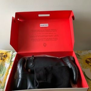 Original Hunter Boots - Matte Black Size US9